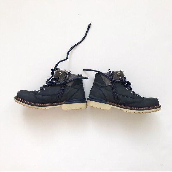 Zara navy blue boots GUC size 32(1youth) - Picture 2 of 5